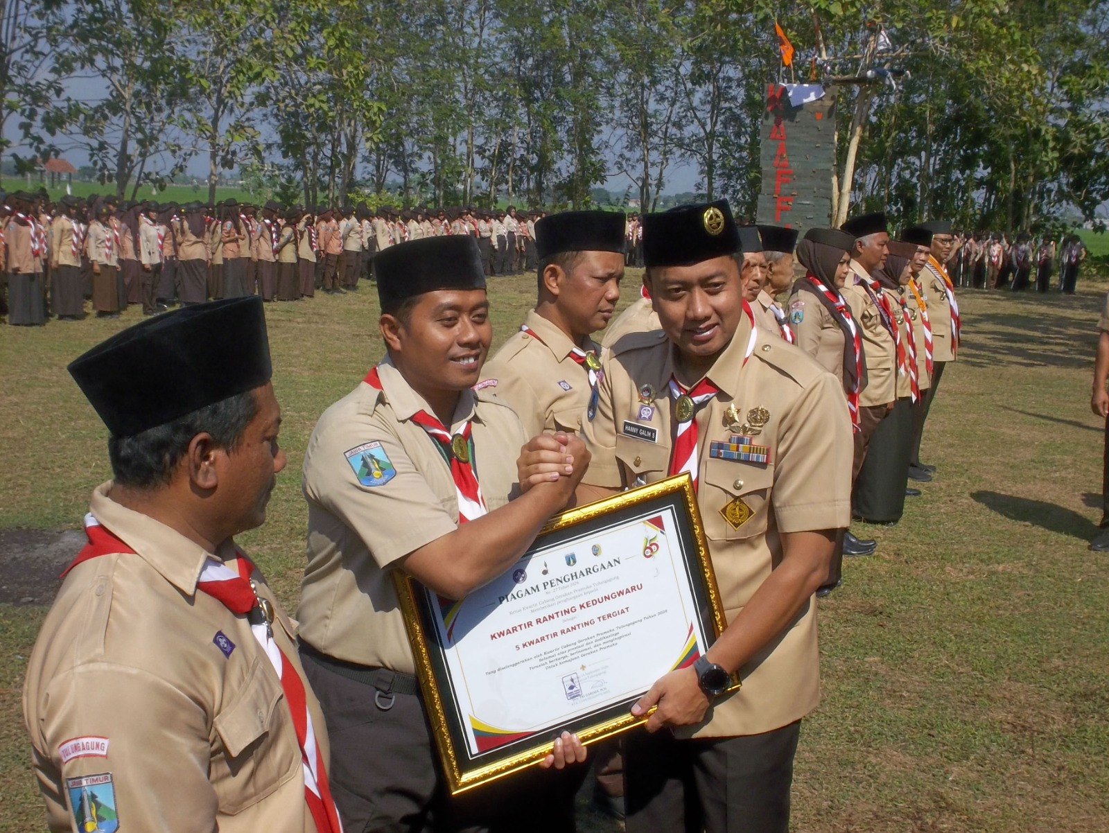 Apel Hari Pramuka ke-65, Dandim Tulungagung: Pramuka Miliki Peran Strategis Bentuk Generasi Muda Tangguh
